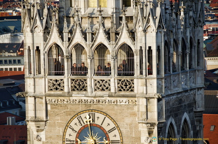 Viewing gallery of the Neue Rathaus